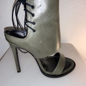Haider Ackermann Gray Sexy Stilettos